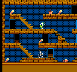 Bugs Bunny Crazy Castle, The (USA) In game screenshot
